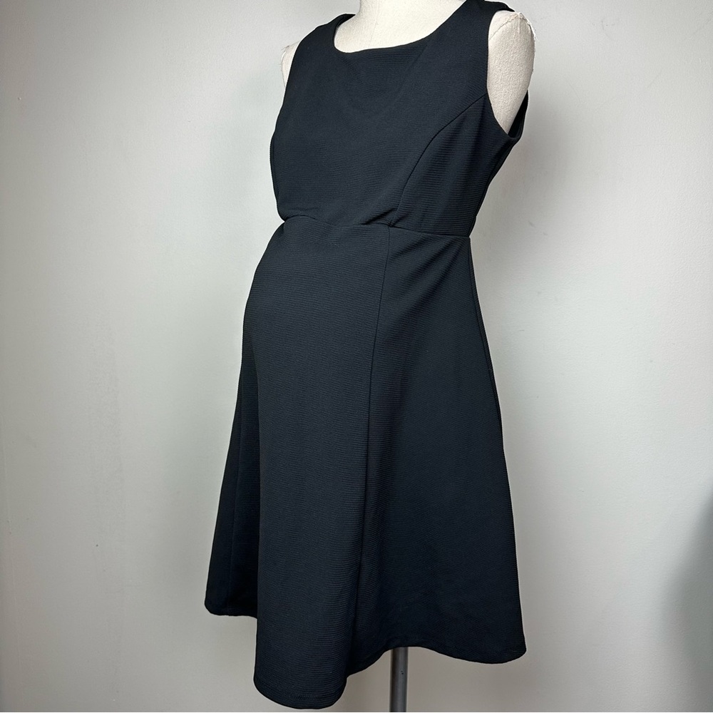 Motherhood Black Dress